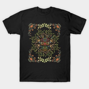 Beetle Mandala - Symetric design T-Shirt